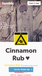 Mobile Screenshot of cinnamonrub.me